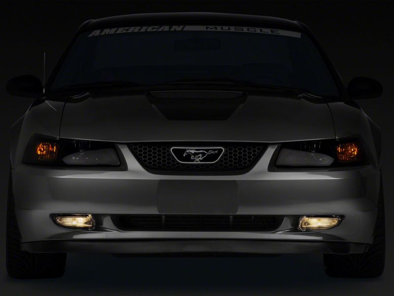 Raxiom 99-04 Ford Mustang Excluding Cobra Fog Lights- Smoked Headlights Raxiom