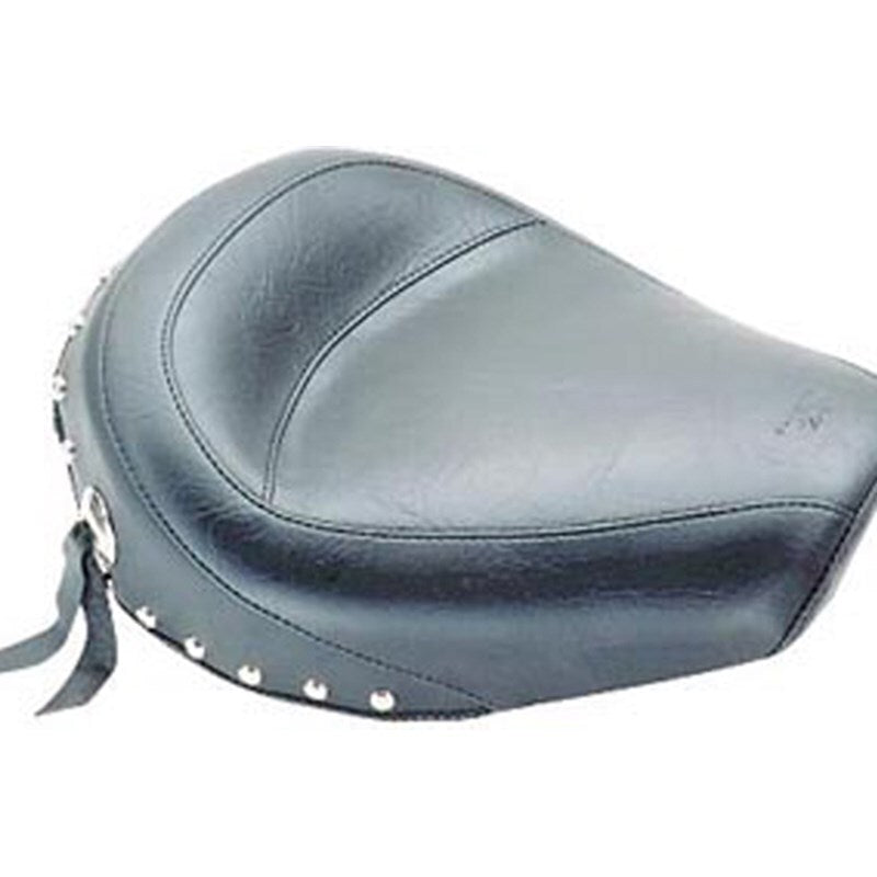Mustang 58-84 Harley FX/FL Standard Touring Solo Seat - Black Solo Motorcycle Seats Mustang Motorcycle