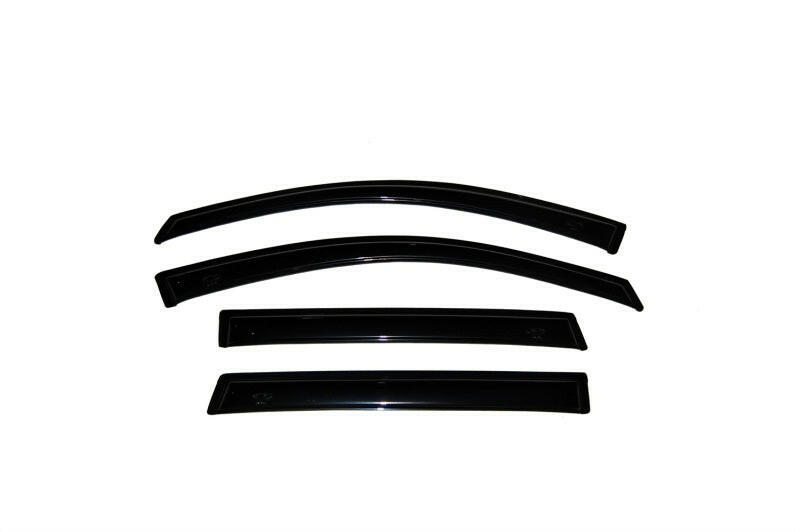 AVS 21-22 Hyundai Elantra Ventvisor Outside Mount Window Deflectors 4pc - Smoke Wind Deflectors AVS