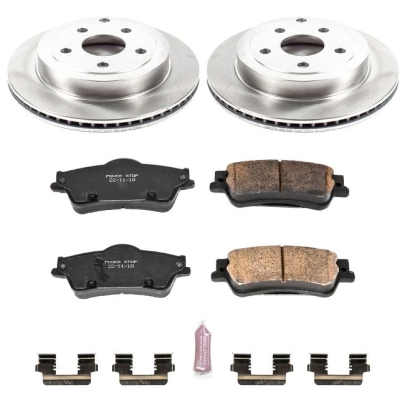 Power Stop 08-09 Pontiac G8 Rear Autospecialty Brake Kit Brake Kits - OE PowerStop