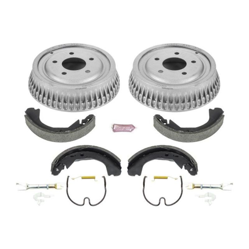 Power Stop 04-05 Chevrolet Classic Rear Autospecialty Drum Kit Brake Drums PowerStop