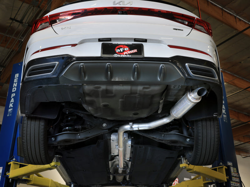 aFe 21-24 Kia K5 Takeda 2.5in 304 Stainless Steel Cat-Back Exhaust System Catback aFe
