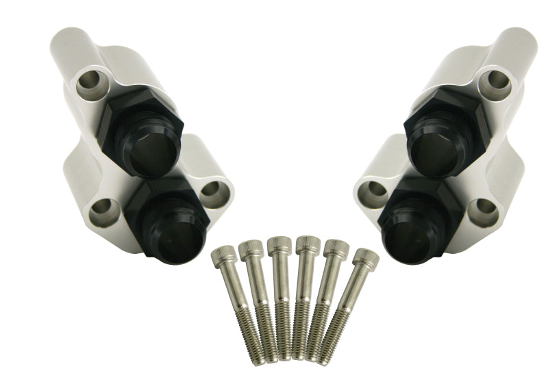 Moroso GM LS Series Remote Water Pump Adapter Kit Fittings Moroso