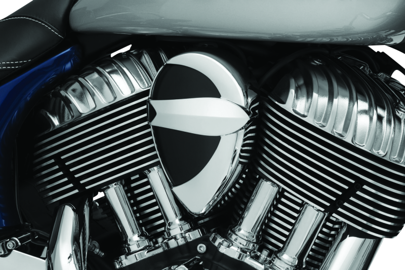 Kuryakyn Horn Cover John Shope Series Chrome Bolts Kuryakyn