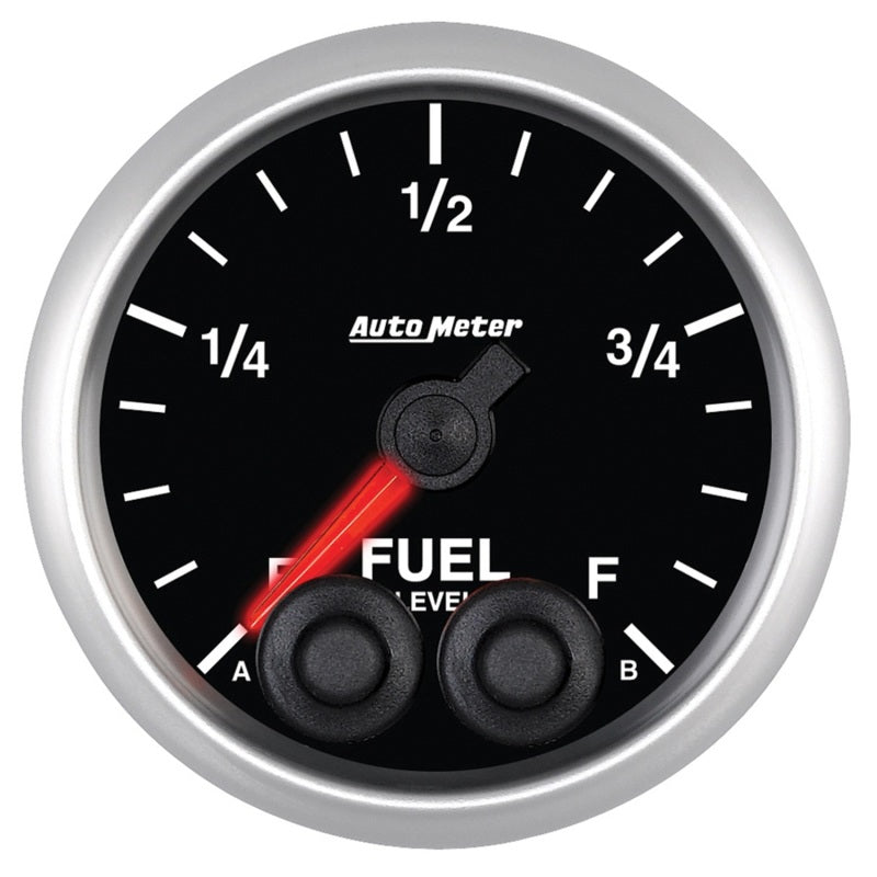 Autometer Elite 52mm 0-280 ohm Full Sweep Electronic Fuel Level Programmable Empty-Full Gauge Gauges AutoMeter