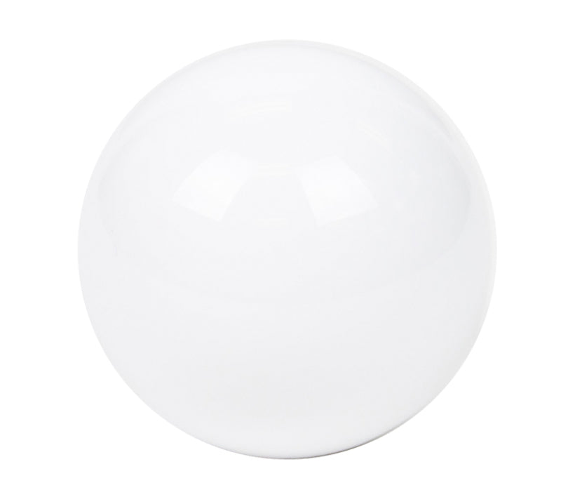 NRG Universal Ball Style Shift Knob - Heavy Weight 480G / 1.1Lbs. - Solid White Shift Knobs NRG