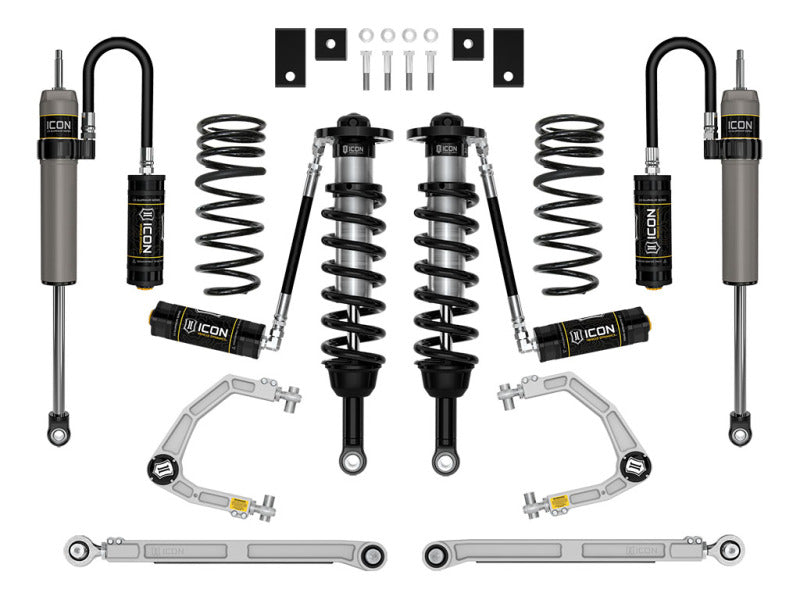 ICON 23-24 Sequoia 3-4.5in Stage 8 Suspension System Billet Coilovers ICON