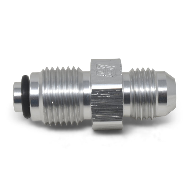 Russell Performance -6 AN (male to 1/2in-20 O-ring seal) Power Steering Adapter. Clear anodized Fittings Russell