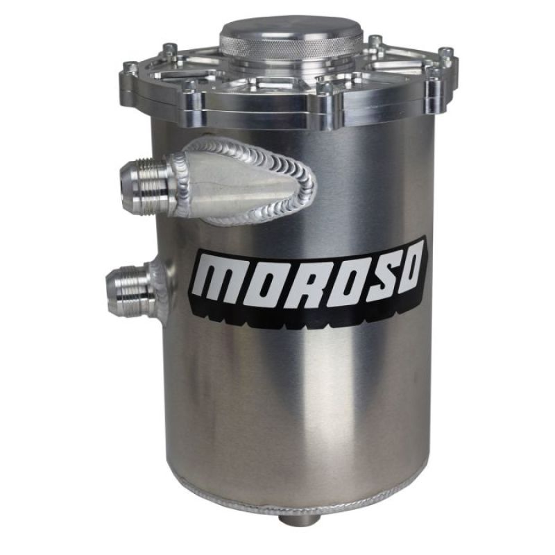 Moroso 13in Tall 7in Dia 5qt Dry Sump Tank Expansion Tanks Moroso
