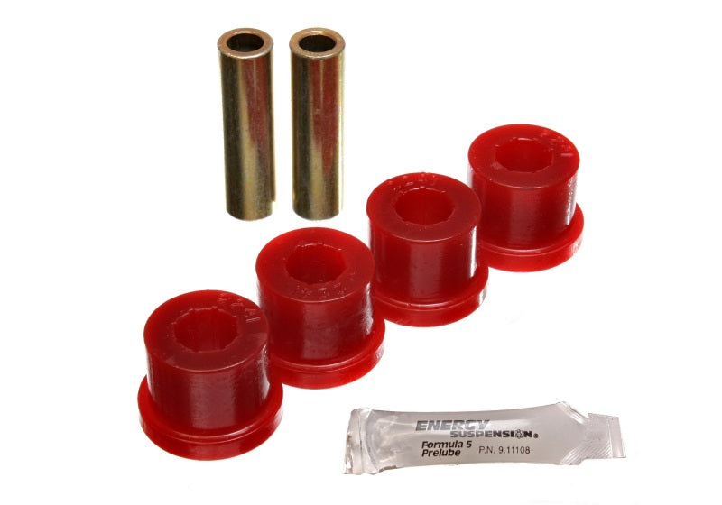 Energy Suspension 86-91 Mazda RX7 Red Rear Control Arm Bushing Set Bushing Kits Energy Suspension