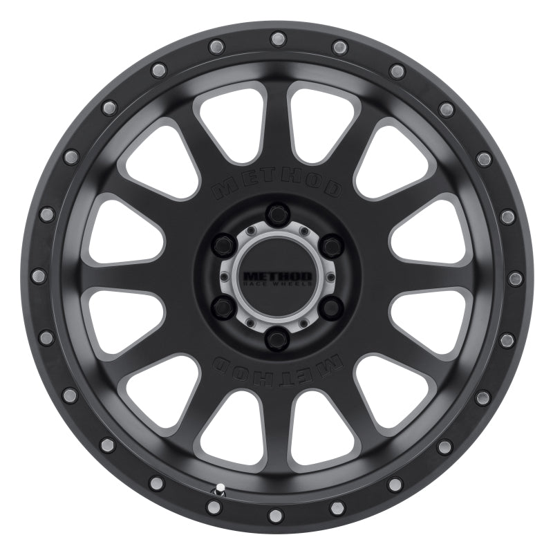 Method MR605 NV 20x10 -24mm Offset 6x135 87mm CB Matte Black Wheel Wheels - Cast Method Wheels