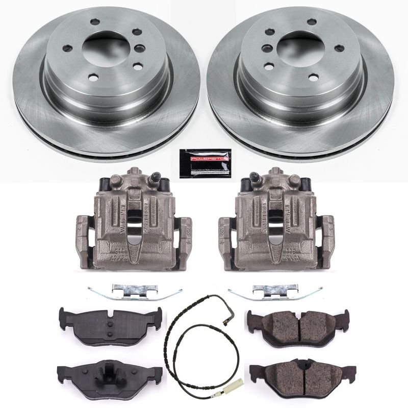 Power Stop 07-10 BMW 328i Rear Autospecialty Brake Kit w/Calipers Brake Kits - OE PowerStop