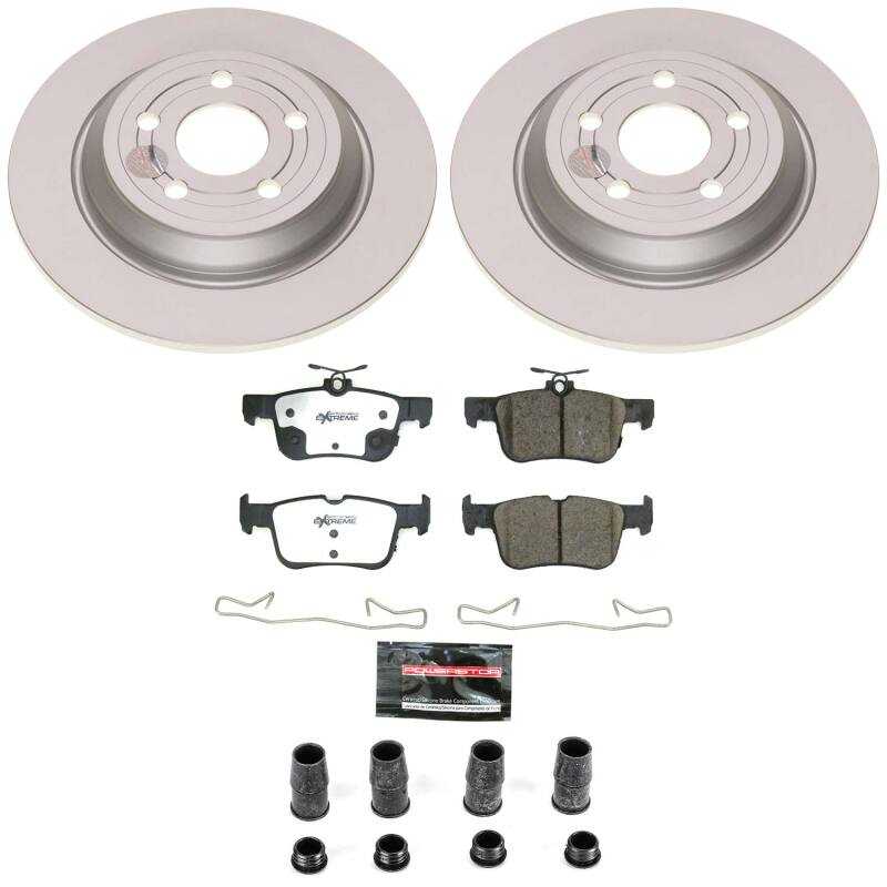 Power Stop 22-26 Ford Maverick Rear Z36 Coated Truck & Tow Brake Kit Brake Kits - Performance Blank PowerStop