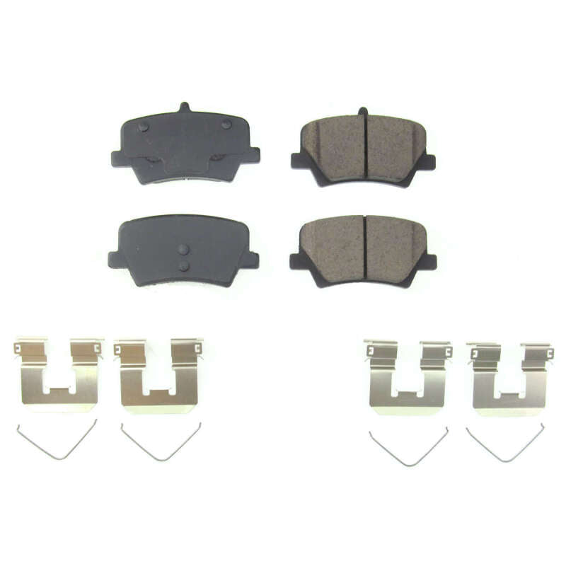 Power Stop 2019 Volvo XC40 Rear Z17 Evolution Ceramic Brake Pads w/Hardware Brake Pads - OE PowerStop