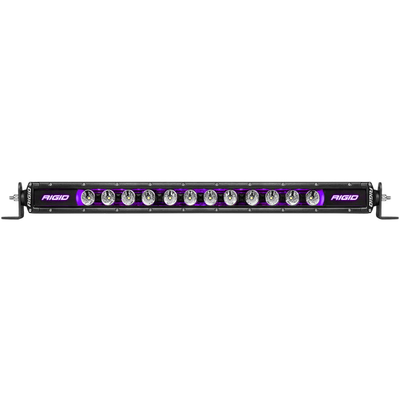 Rigid Industries 10in Radiance Plus SR-Series Single Row LED Light Bar with 8 Backlight Options Light Bars & Cubes Rigid Industries