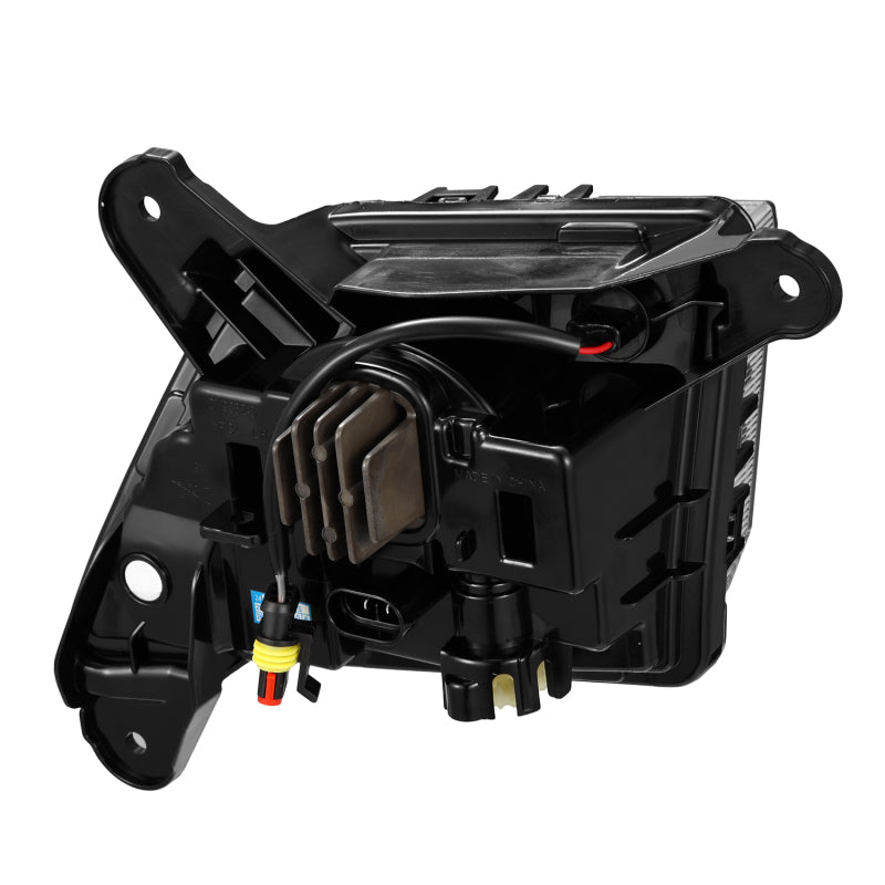 AlphaRex 19-23 Chevrolet Silverado 2500/3500HD DoubleTap Dual Color LED Projector Fog Lights Fog Lights AlphaRex