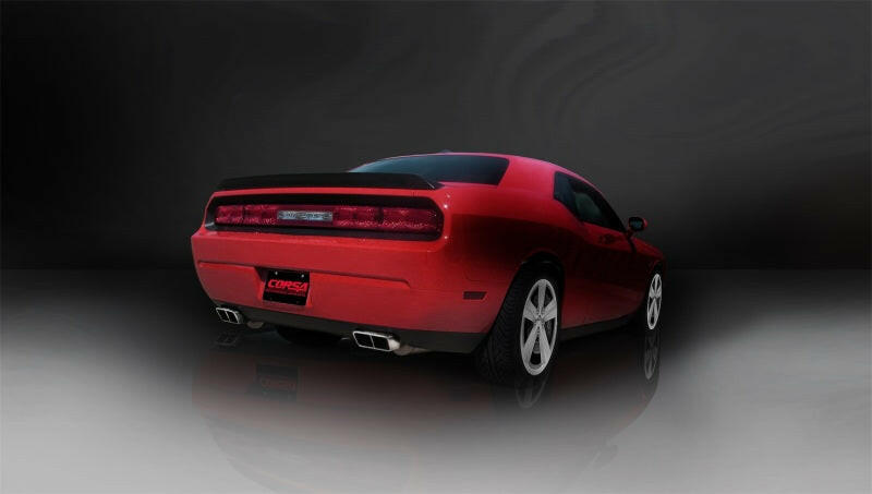 Corsa 2009-2010 Dodge Challenger R/T 5.7L V8 Manual Polished Xtreme Cat-Back Exhaust Catback CORSA Performance