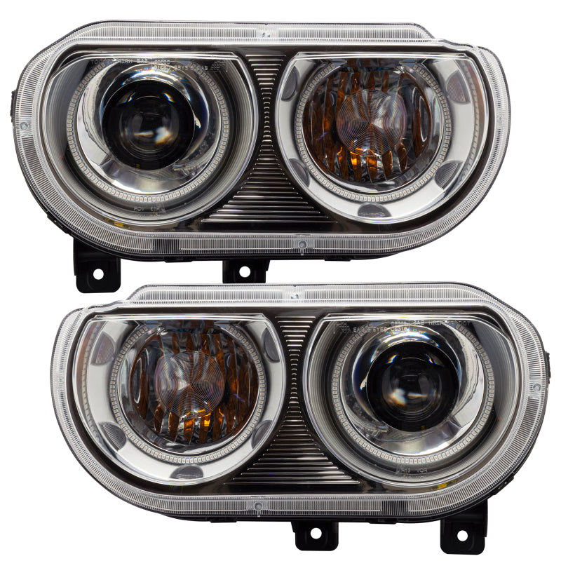 Oracle 08-14 Dodge Challenger SMD HL (HID Style) - White Headlights ORACLE Lighting