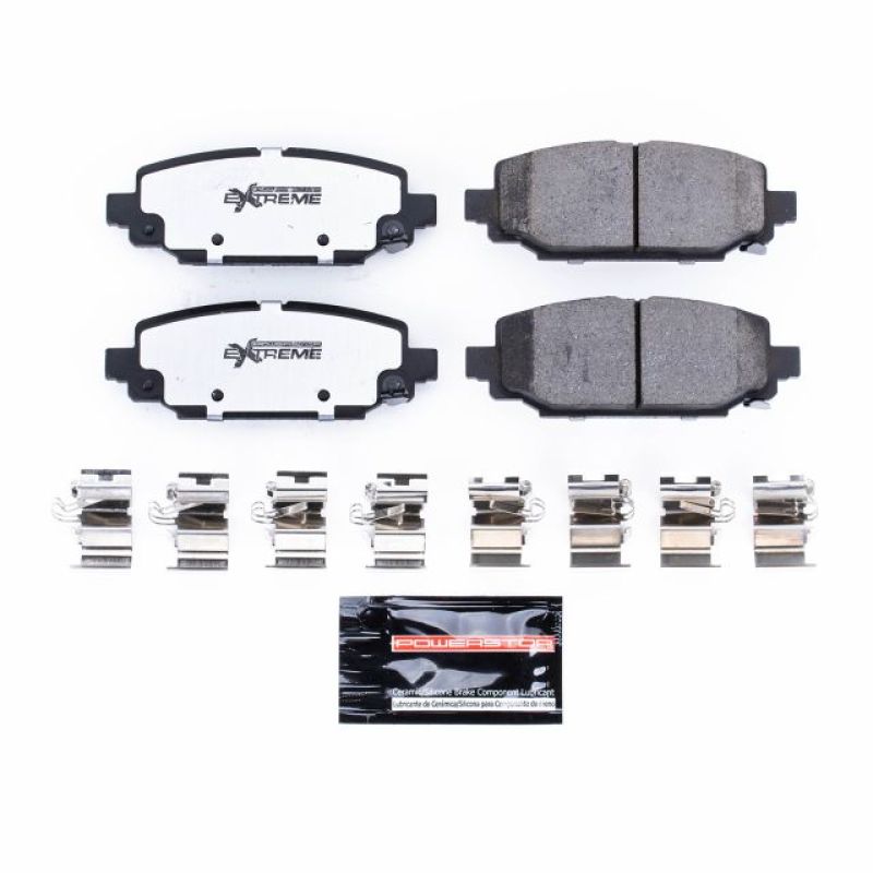 Power Stop 18-19 Jeep Wrangler Rear Z36 Truck & Tow Brake Pads w/Hardware Brake Pads - Performance PowerStop
