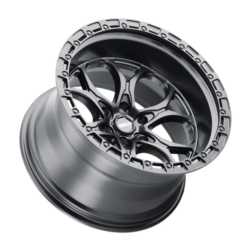Weld Off-Road W108 20X10 Ledge 6X139.7 ET13 BS6.00 Satin Black / Black Ring 106.1 Wheels - Cast Weld
