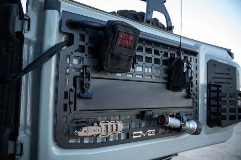 DV8 21+ Ford Bronco Tailgate Molle Panels Exterior Trim DV8 Offroad