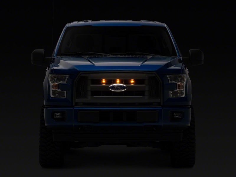 Raxiom 15-17 Ford F-150 Excluding Raptor Axial Series Raptor Style Grille Light Kit Light Accessories and Wiring Raxiom