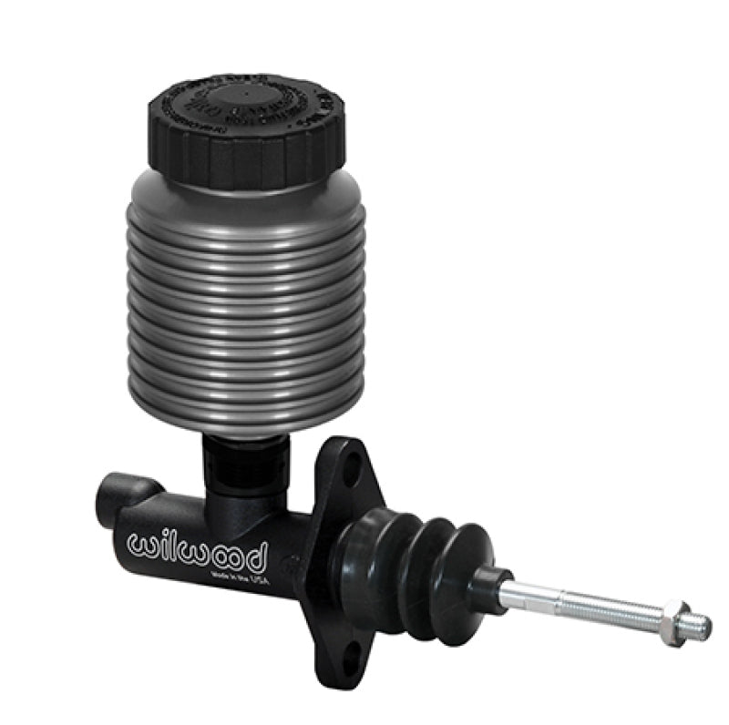 Wilwood Compact Remote MC w/ Direct Mount LW Anodized Billet Alum. Reservoir - 0.81 Bore 1/8-27 NPT Brake Master Cylinder Wilwood