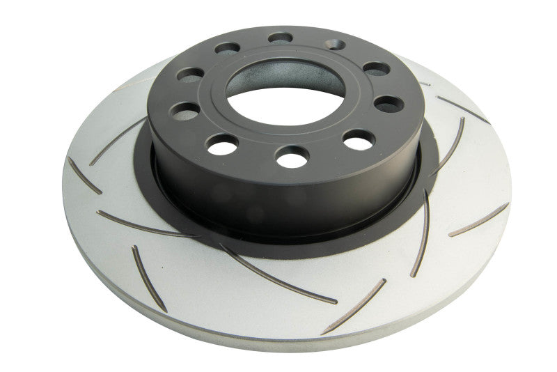DBA 08-09 Audi A3 FWD Rear Slotted Street Series Rotor Brake Rotors - Slotted DBA
