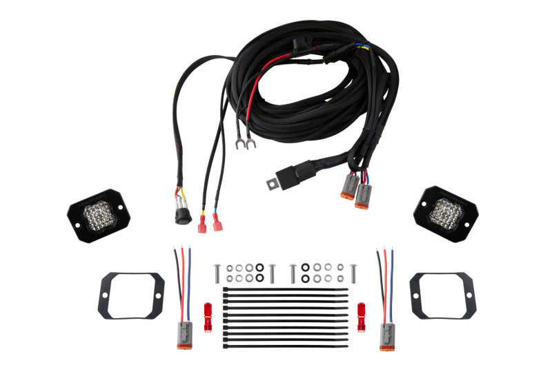 Diode Dynamics Stage Series Flush Mount Reverse Light Kit C1 Pro Light Accessories and Wiring Diode Dynamics