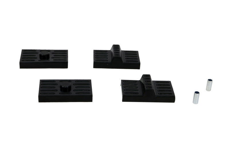 Whiteline 1970-1981 Chevrolet Camaro Rear Leaf Spring Pad Shock Mounts & Camber Plates Whiteline