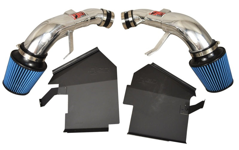 Injen 14 Infiniti Q50 3.7L V6 Black Dual Short Ram Intake w/ MR Techn and Heat Shields Cold Air Intakes Injen