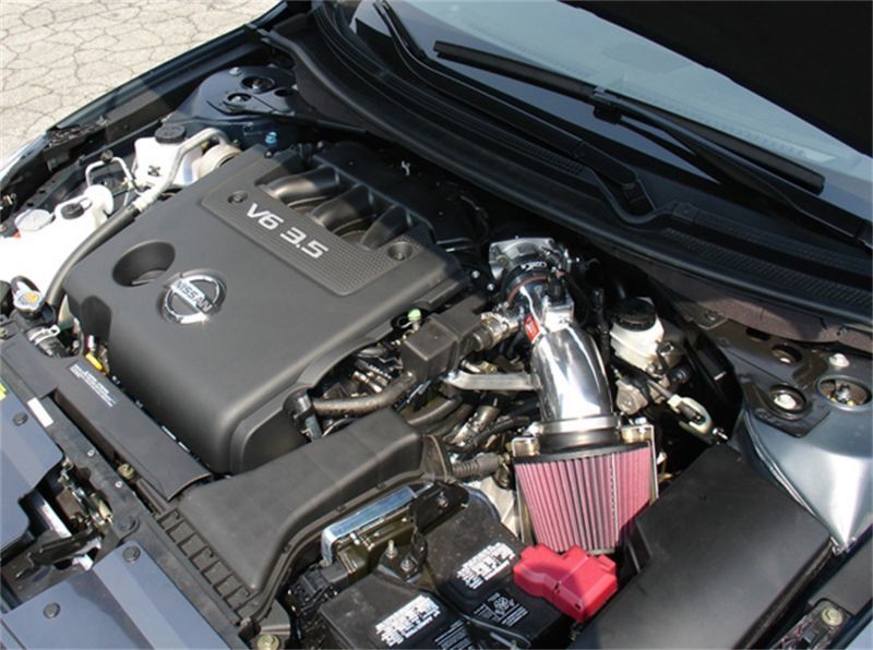 Injen 07-09 Altima 3.5L V6 Coupe & Sedan w/ Heat Shield Black Short Ram Intake Cold Air Intakes Injen