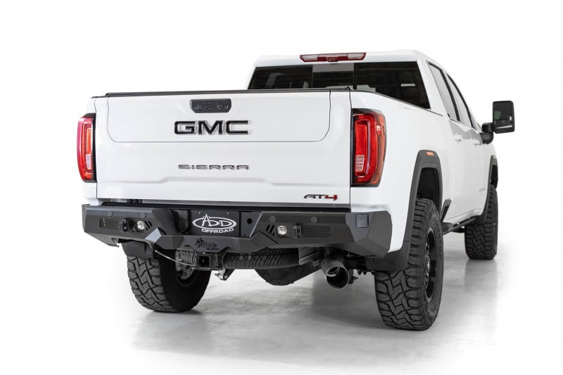 Addictive Desert Designs 2020 GM Sierra/Silverado 2500 Bomber HD Rear Bumper w/ Blind Spot Mounts Bumpers - Steel Addictive Desert Designs