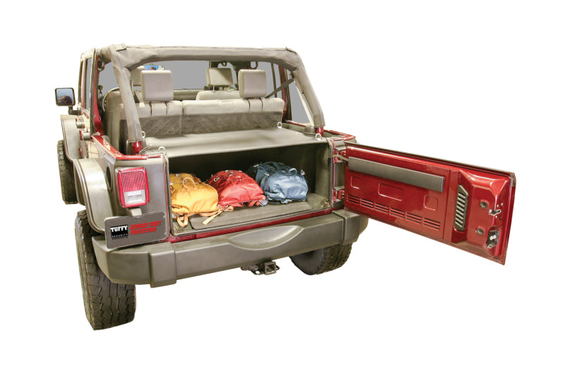 Tuffy Jk Unlimited Tailgate Enclosure- Blk 0710 Jk 4Dr Cargo Boxes & Bags Tuffy Products