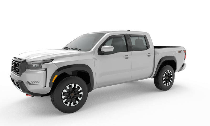 AVS 2022 Nissan Frontier Crew Cab Ventvisor In-Channel Window Deflectors - 4pc - Smoke Wind Deflectors AVS