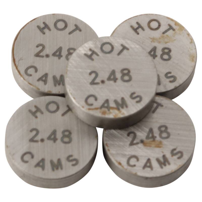 Hot Cams Shim Kits 2.440mm Thickness - 5 Pack Valves Hot Cams