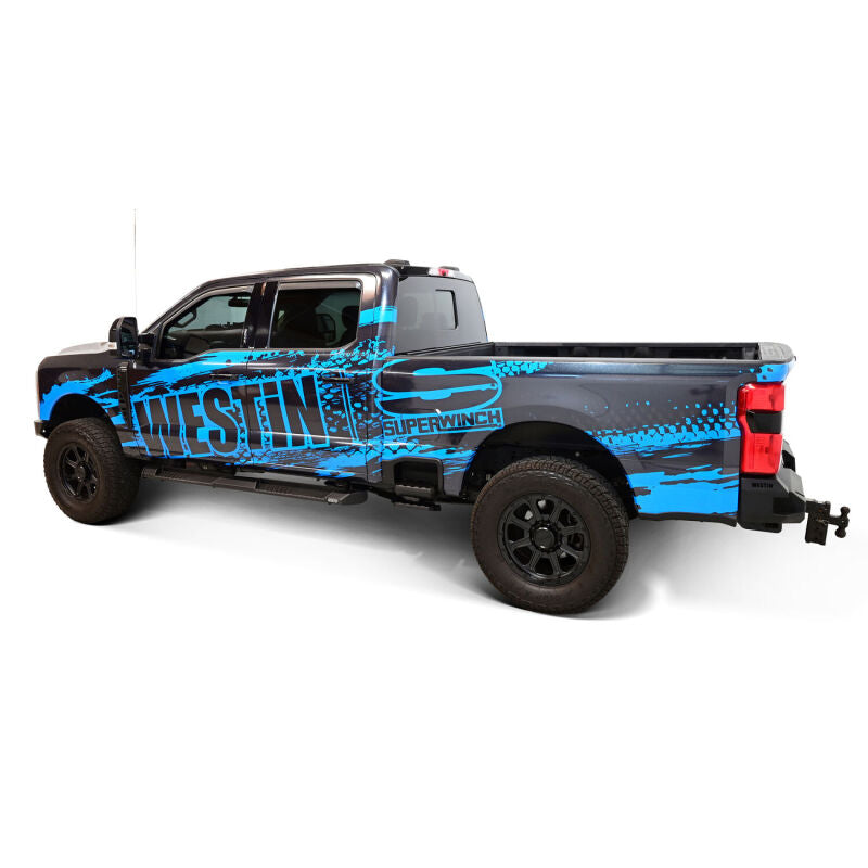 Westin 15-25 Ford F-150 SuperCrew / 17-25 F-250/350 CC AT6 Running Boards - Black Running Boards Westin