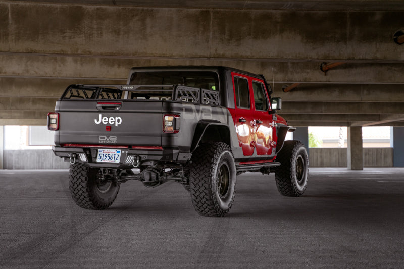 DV8 Offroad 20-23 Jeep Gladiator JT MTO Series Rear Bumper Bumpers - Steel DV8 Offroad