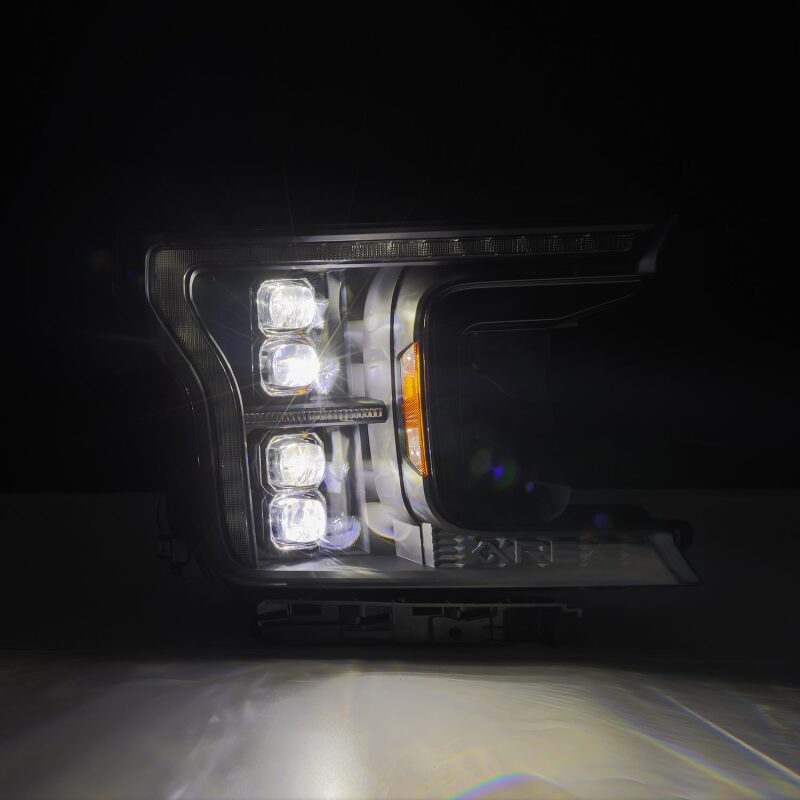 AlphaRex 18-20 Ford F-150 NOVA LED Proj Headlight Blk (14th Gen G2 Style) Headlights AlphaRex