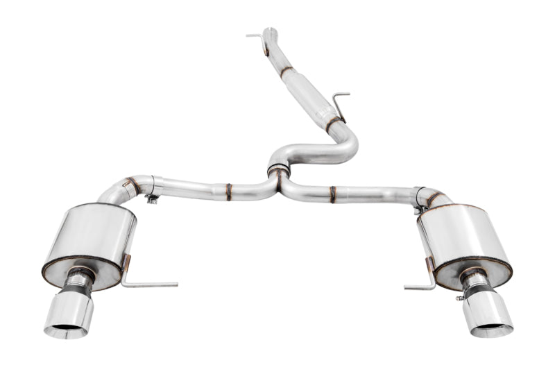 AWE Tuning VW MK7 Golf Alltrack/Sportwagen 4Motion Touring Edition Exhaust - Polished Silver Tips Catback AWE Tuning