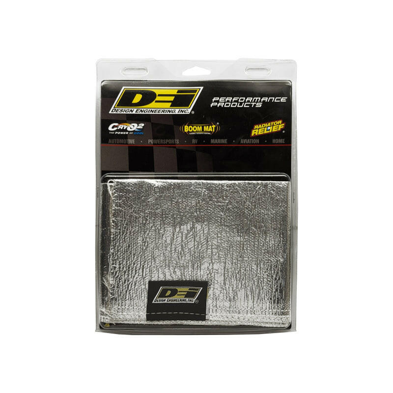 DEI Dyno Strap Heat Guard 5in w x 3ft - Aluminized Thermal Sleeves DEI