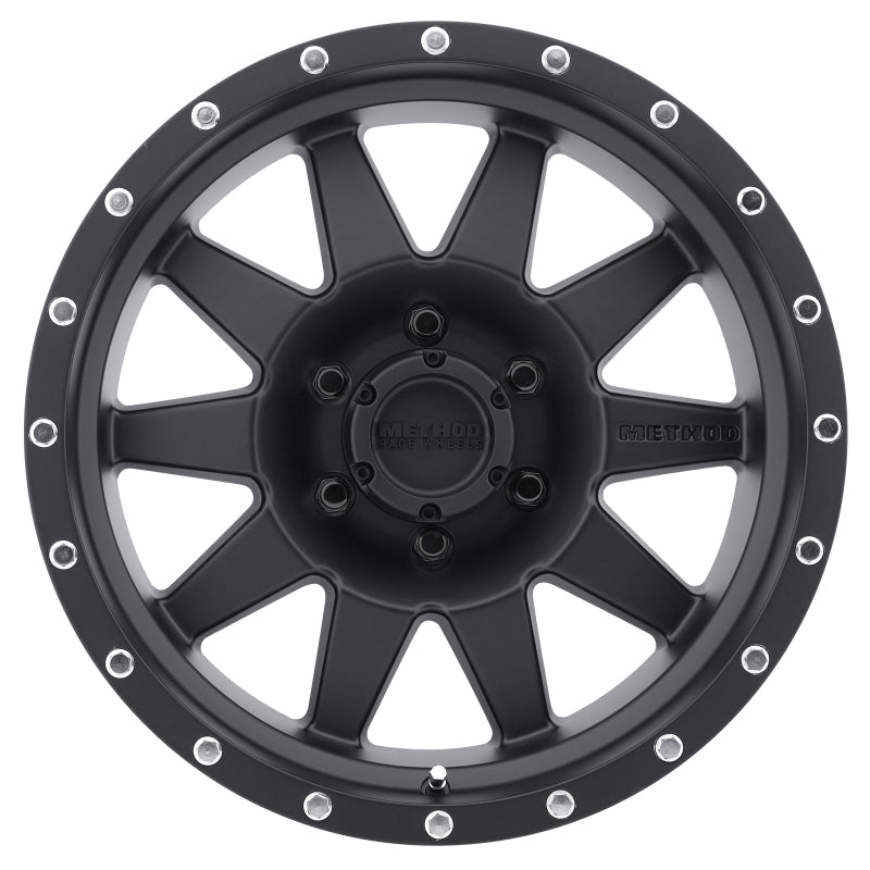 Method MR301 The Standard 18x9 +18mm Offset 6x135 94mm CB Matte Black Wheel Wheels - Cast Method Wheels