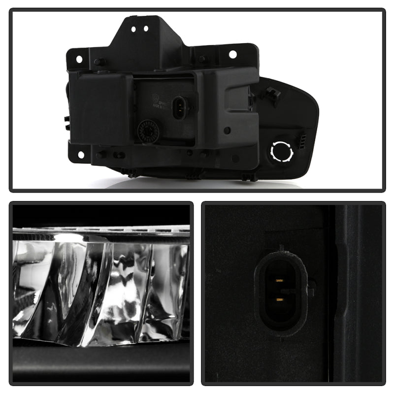 Spyder 19-22 Dodge Ram 2500/3500 OEM Full LED Fog Lights w/Universal Switch Fog Lights SPYDER