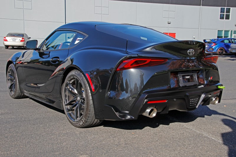 PERRIN 20-25 Toyota Supra Tow Hook Kit (Rear) - Neon Yellow Tow Hooks Perrin Performance