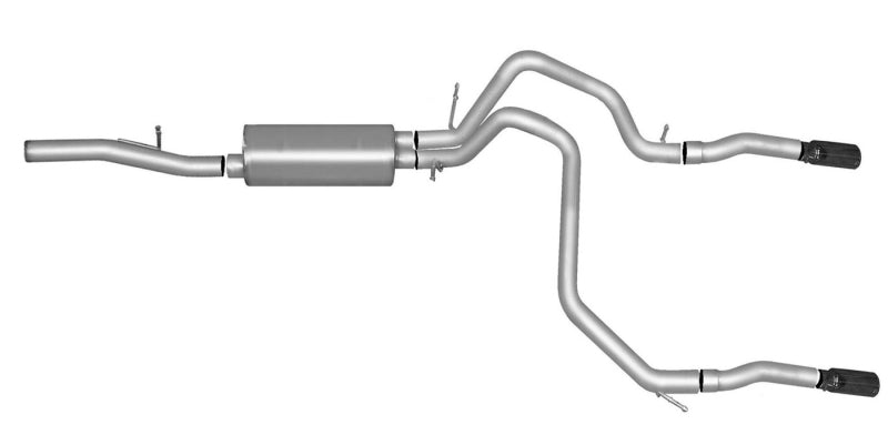 Gibson 10-19 Chevrolet Tahoe LS 5.3L 2.25in Cat-Back Dual Split Exhaust - Stainless Catback Gibson