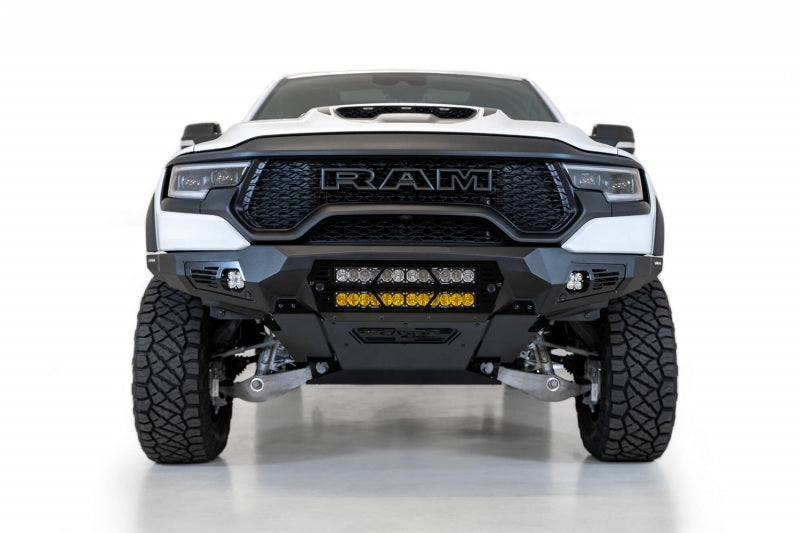 Addictive Desert Designs 2021 Dodge RAM 1500 TRX Bomber Front Bumper (20in Lights) Bumpers - Steel Addictive Desert Designs