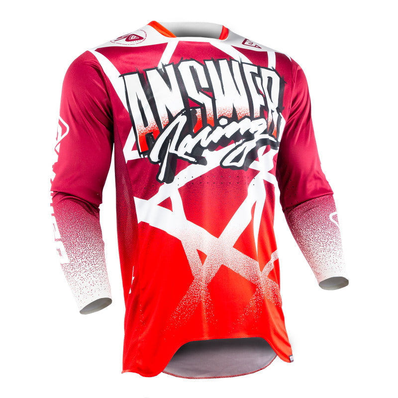 Answer 26 LE Elite Chaos Artifacts Jersey 50 Years Dark Red/Red/White - 2XL Jerseys Answer