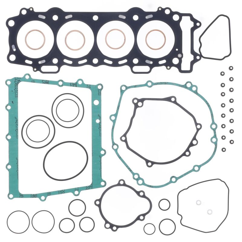 Athena 2004 Kawasaki ZX-10R ABS 1000 Complete Gasket Kit w/o Valve Cover Gasket Gasket Kits Athena