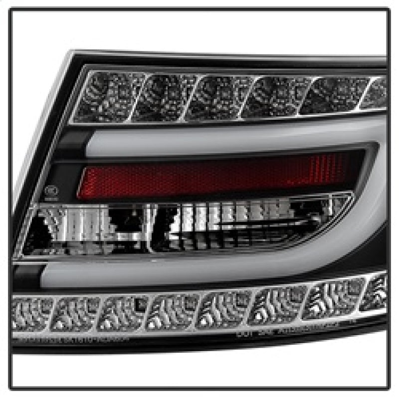 Spyder Audi A6 05-08 4Dr Sedan Only Version 2 Light Bar LED Tail Lights Blk ALT-YD-AA605V2-LBLED-BK Tail Lights SPYDER