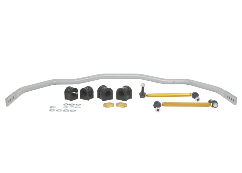 Whiteline 05+ Ford Mustang Coupe (Inc GT/Shelby GT500) Front Heavy Duty Adjustable 33mm Swaybar Sway Bars Whiteline